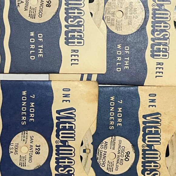 Sawyer Black Bakelite Viewmaster 1950 with 16 reels - Picture 7 of 9